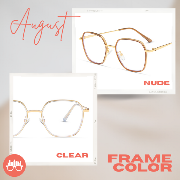 MetroSunnies August Specs (Clear) / Con-Strain Blue Light / Anti-Radiation Computer Eyeglasses