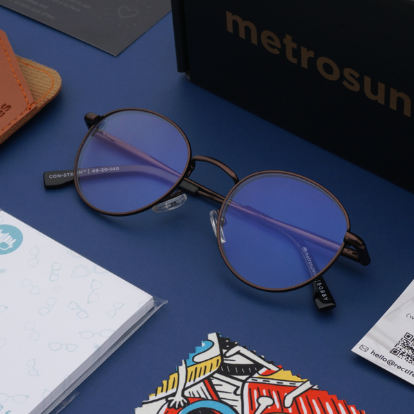 MetroSunnies Bobby Specs (Black) / Replaceable Lens / Eyeglasses for Men and Women