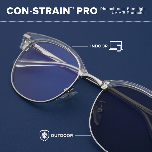 MetroSunnies Bonnie Specs (Clear) / Con-Strain Blue Light / Versairy / Anti-Radiation Eyeglasses