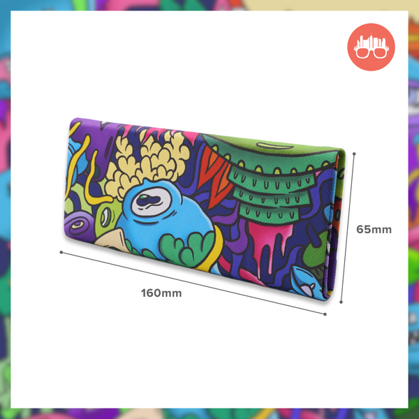 MetroSunnies Caddy Space Designer Foldable Case for Sunnies and Specs Eyewear Accessories