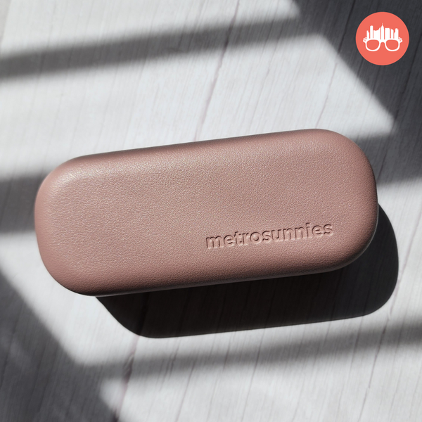 MetroSunnies Charm Hard Case Holder (Clay) / Eyewear Case Holder for Sunnies and Specs