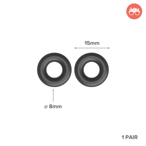 MetroSunnies Eyeglass Ear Grip Temple Tip Sleeve Anti-Slip Soft Silicone Retainers Eyewear Hook Holder Accessories