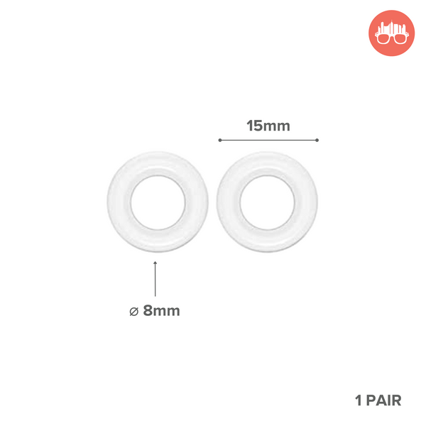 MetroSunnies Eyeglass Ear Grip Temple Tip Sleeve Anti-Slip Soft Silicone Retainers Eyewear Hook Holder Accessories