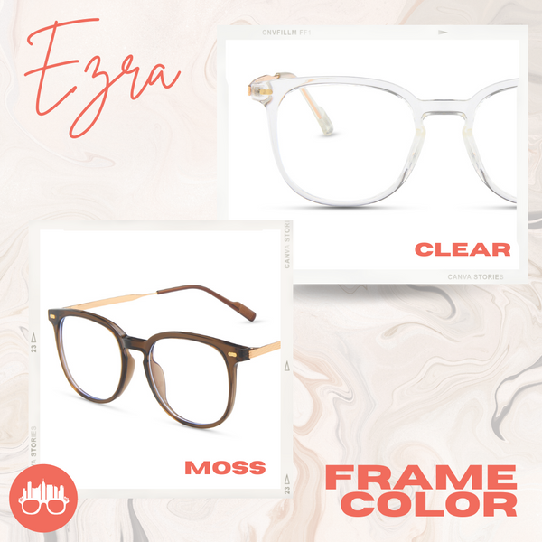 MetroSunnies Ezra Specs (Moss) / Con-Strain Blue Light / Anti-Radiation Computer Eyeglasses