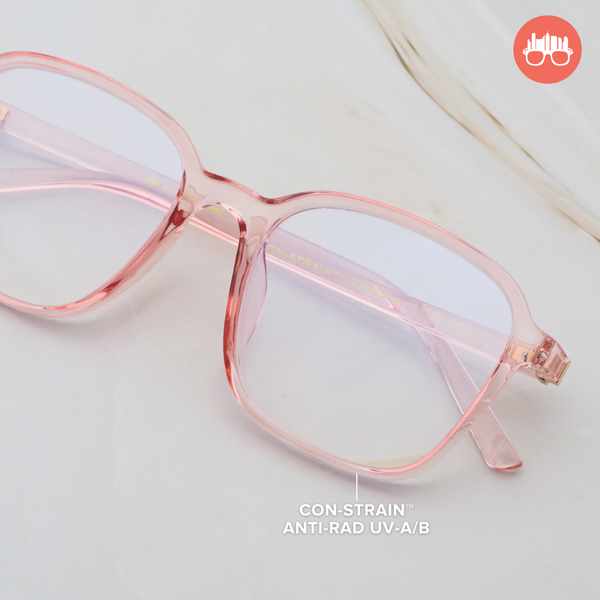 MetroSunnies Jazz Specs (Pink) / Con-Strain Blue Light / Versairy / Anti-Radiation Eyeglasses
