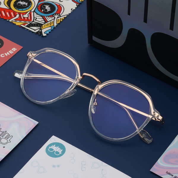 MetroSunnies Layla Specs (Clear) / Con-Strain Blue Light / Versairy / Anti-Radiation Eyeglasses