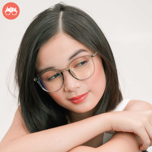 MetroSunnies Lulu Specs (Gray) / Con-Strain Blue Light / Versairy / Anti-Radiation Eyeglasses