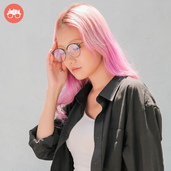 MetroSunnies Marcia Specs (Gray) / Con-Strain Blue Light / Anti-Radiation Computer Eyeglasses