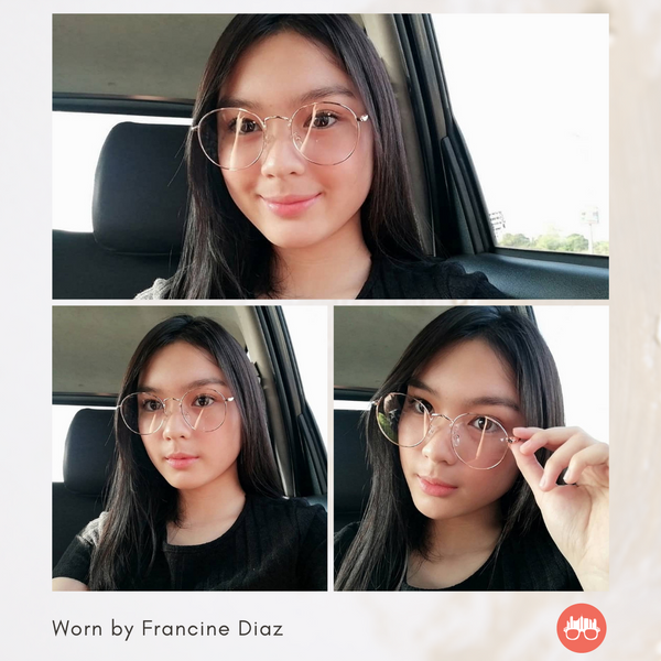 MetroSunnies Merrit Specs (Rose Gold) / Replaceable Lens / Eyeglasses for Men and Women