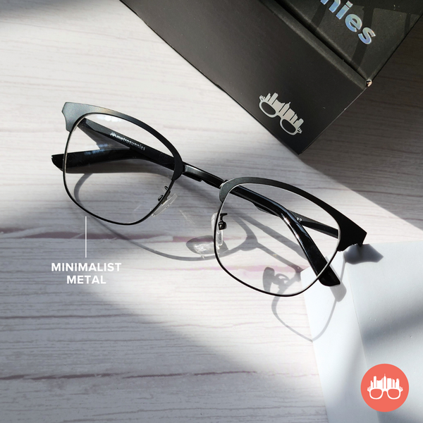MetroSunnies Michael Specs / Replaceable Lens / Eyeglasses for Men and Women