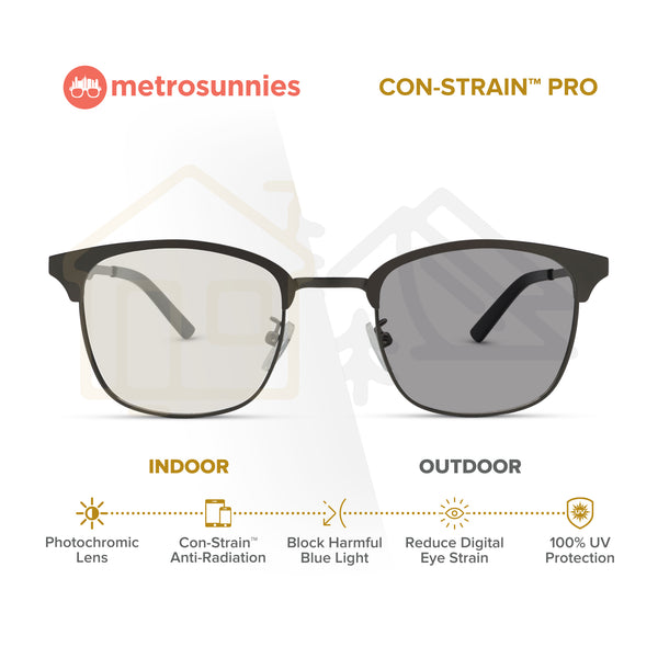 MetroSunnies Michael Specs / Replaceable Lens / Eyeglasses for Men and Women