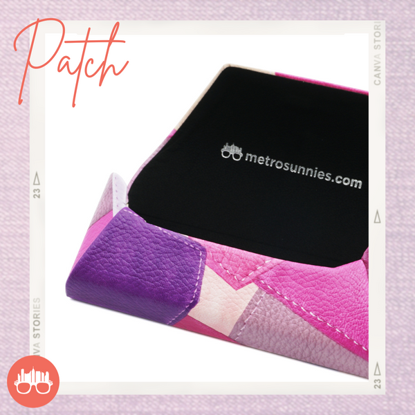 MetroSunnies Patch Soft Case Holder (Mix) / Eyewear Case Holder for Sunnies and Specs