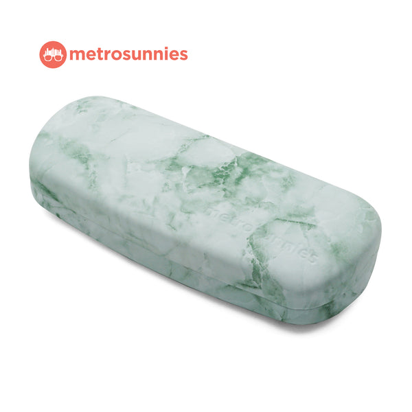 MetroSunnies Safe Hard Case Holder (Green) / Eyewear Case Holder for Sunnies and Specs