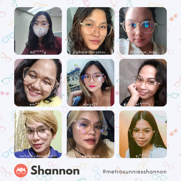 MetroSunnies Shannon Specs (Gray) / Replaceable Lens / Eyeglasses for Men and Women