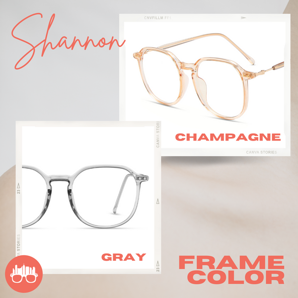 MetroSunnies Scott Specs (Clear) / Con-Strain Blue Light / Versairy / Anti-Radiation Eyeglasses