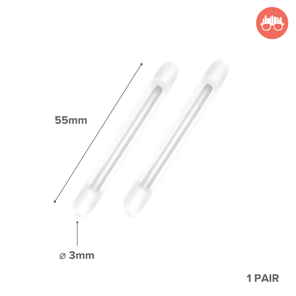 MetroSunnies Eyeglass Ear Grip Temple Tip Sleeve Anti-Slip Soft Silicone Retainers Eyewear Hook Holder Accessories