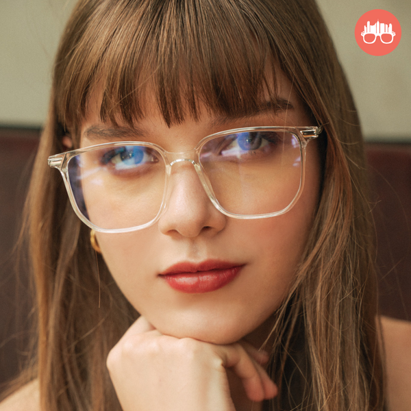 MetroSunnies Yuna Specs (Clear) Con-Strain Anti Radiation Eyeglasses Women Men Blue Light Eyewear