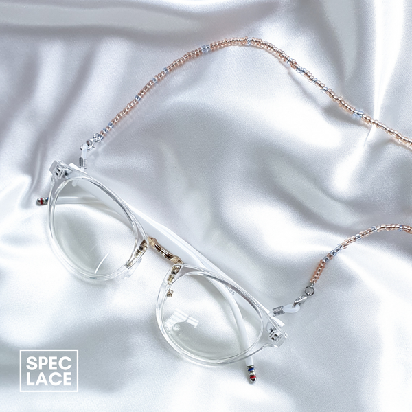 MetroSunnies Speclace / Eyeglass Lace / Face Mask Holder / Adjustable Neck Strap / Lanyard / Chain / Eyewear Accessories