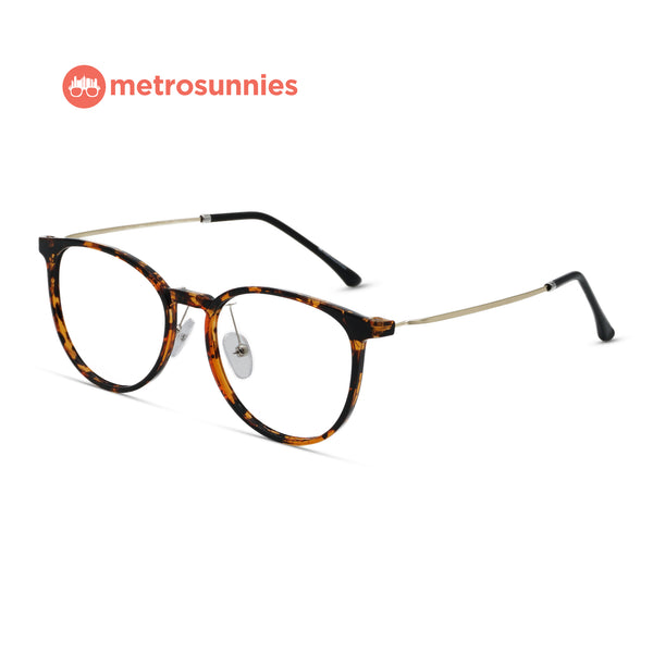 MetroSunnies Ace Specs (Leopard) / Con-Strain Blue Light / Versairy / Anti-Radiation Eyeglasses