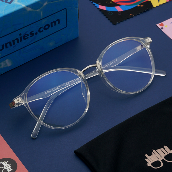 MetroSunnies Ally Specs (Clear) / Con-Strain Blue Light / Versairy / Anti-Radiation Eyeglasses