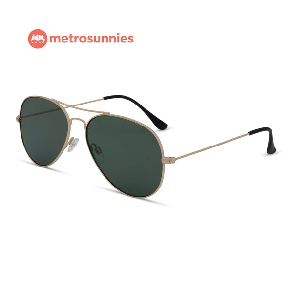 MetroSunnies Alvin Sunnies (Moss) / Sunglasses with UV400 Protection / Fashion Eyewear Unisex