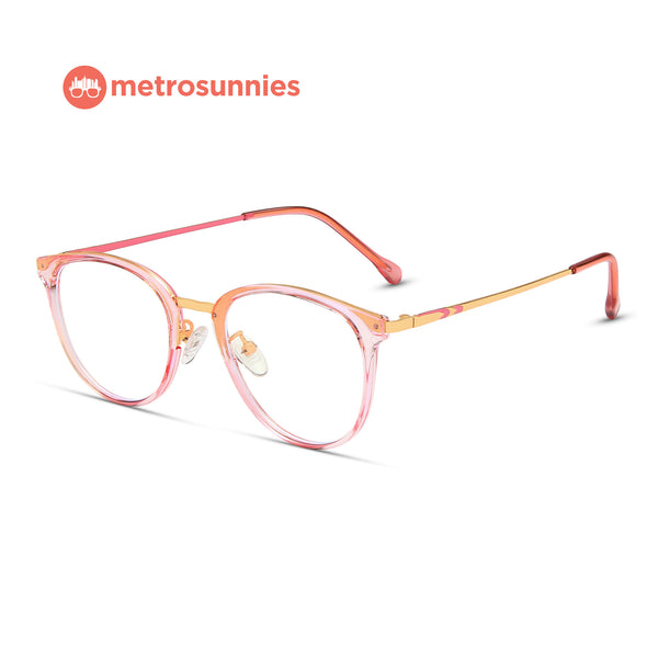 MetroSunnies Annika Specs (Pink) / Con-Strain Blue Light / Versairy / Anti-Radiation Eyeglasses