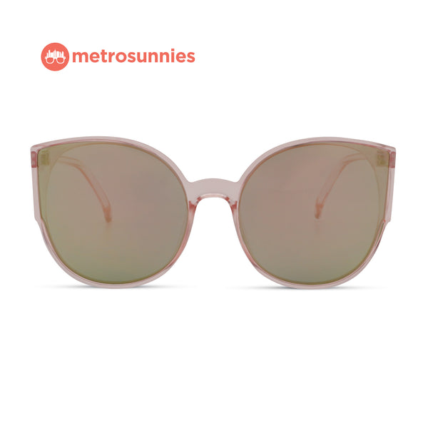 MetroSunnies Apple Sunnies (Rose Gold) / Sunglasses with UV400 Protection / Fashion Eyewear Unisex