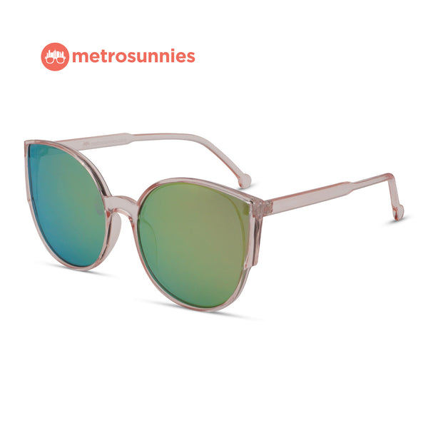 MetroSunnies Apple Sunnies (Rose Gold) / Sunglasses with UV400 Protection / Fashion Eyewear Unisex