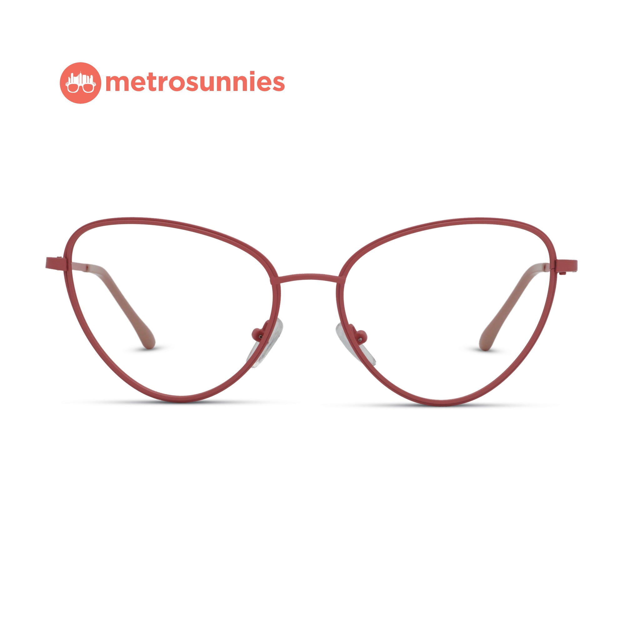 MetroSunnies Astra Specs (Sakura) / Replaceable Lens / Eyeglasses for Men and Women