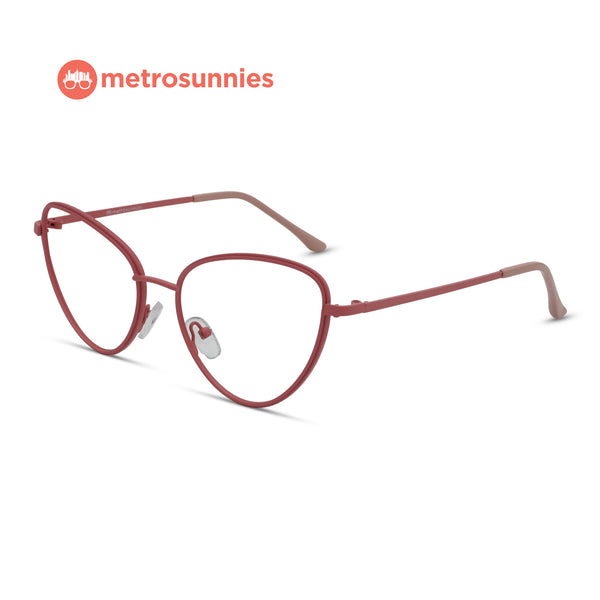 MetroSunnies Astra Specs (Sakura) / Replaceable Lens / Eyeglasses for Men and Women