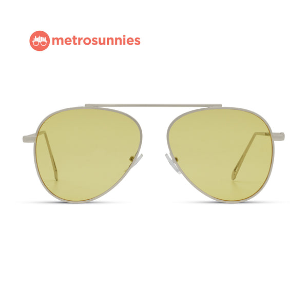 MetroSunnies Austin Sunnies (Honey) / Sunglasses with UV400 Protection / Fashion Eyewear Unisex