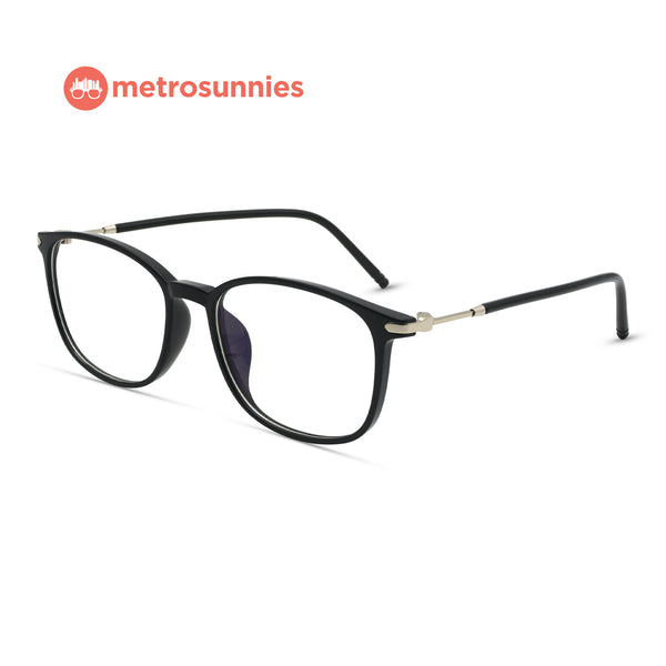 MetroSunnies Autumn Specs (Black) / Con-Strain Blue Light / Versairy / Anti-Radiation Eyeglasses