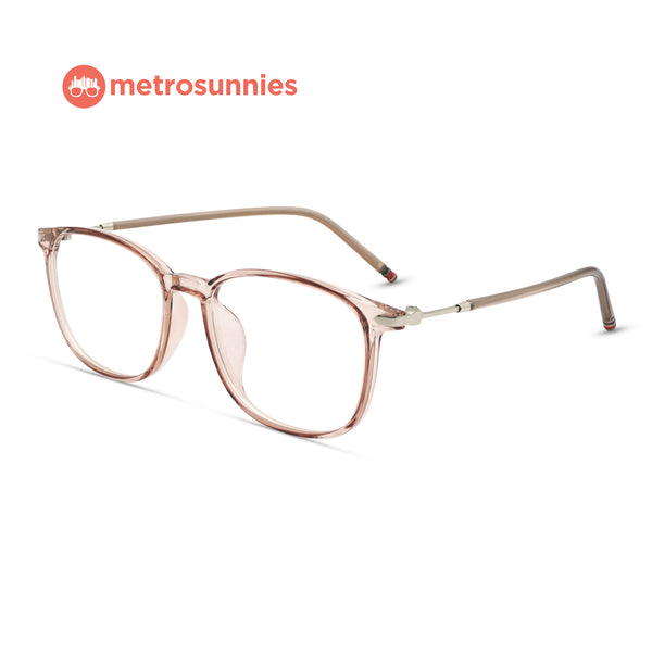 MetroSunnies Autumn Specs (Champagne) / Con-Strain Blue Light / Versairy / Anti-Radiation Eyeglasses