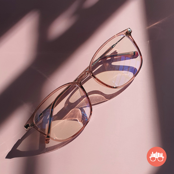 MetroSunnies Autumn Specs (Champagne) / Con-Strain Blue Light / Versairy / Anti-Radiation Eyeglasses