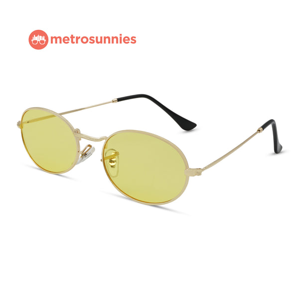 MetroSunnies Barnum Sunnies (Honey) / Sunglasses with UV400 Protection / Fashion Eyewear Unisex