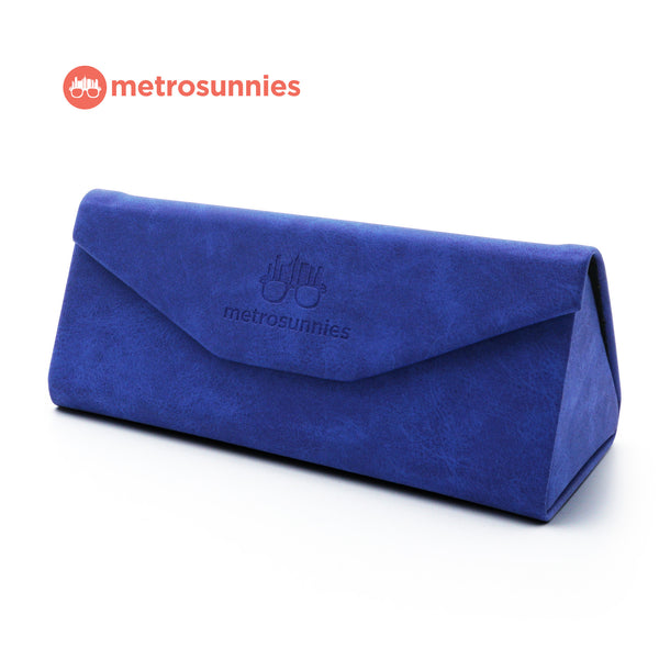 MetroSunnies Caddy Foldable Case Holder (Blue) / Eyewear Case Holder for Sunnies and Specs