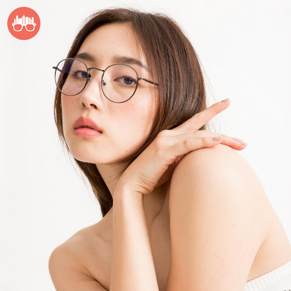 MetroSunnies Caesar Specs (Black) / Con-Strain Blue Light / Anti-Radiation Computer Eyeglasses