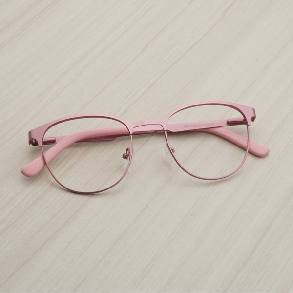 MetroSunnies Camilla Specs (Pink) / Con-Strain Blue Light / Anti-Radiation Computer Eyeglasses
