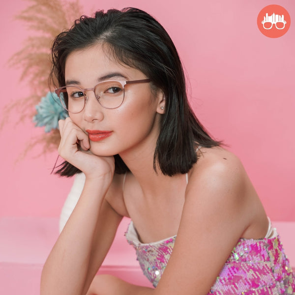 MetroSunnies Camilla Specs (Pink) / Con-Strain Blue Light / Anti-Radiation Computer Eyeglasses