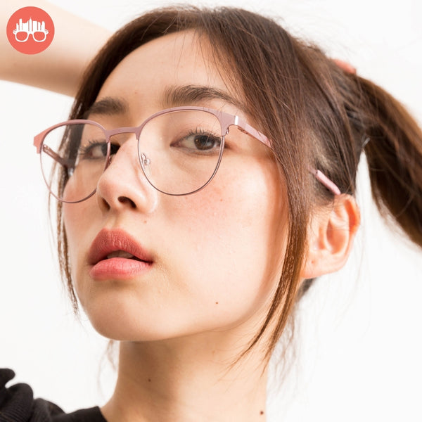 MetroSunnies Camilla Specs (Pink) / Con-Strain Blue Light / Anti-Radiation Computer Eyeglasses