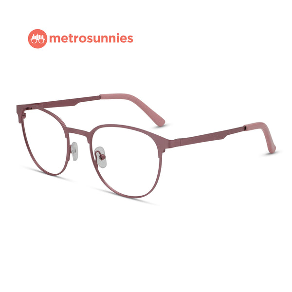 MetroSunnies Camilla Specs (Pink) / Con-Strain Blue Light / Anti-Radiation Computer Eyeglasses