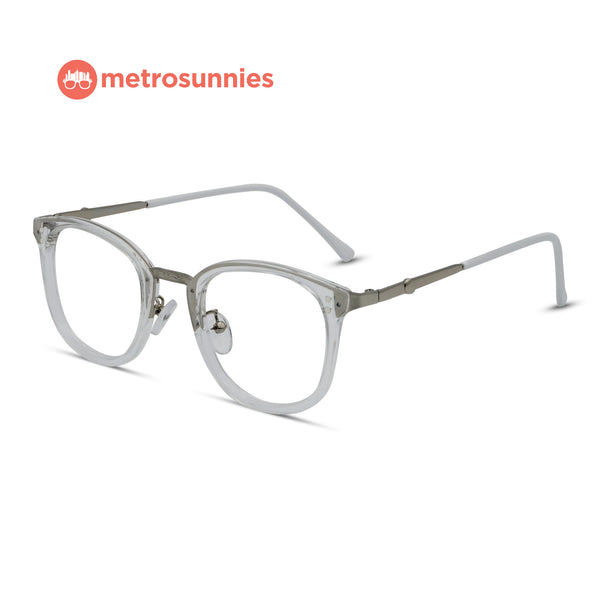 MetroSunnies Cara Specs (Clear) / Replaceable Lens / Eyeglasses for Men and Women