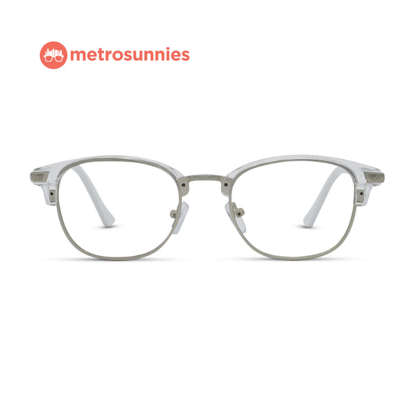 MetroSunnies Cassie Specs (Clear) / Replaceable Lens / Eyeglasses for Men and Women