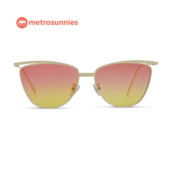 MetroSunnies Charlote Sunnies (Dawn) / Sunglasses with UV400 Protection / Fashion Eyewear Unisex