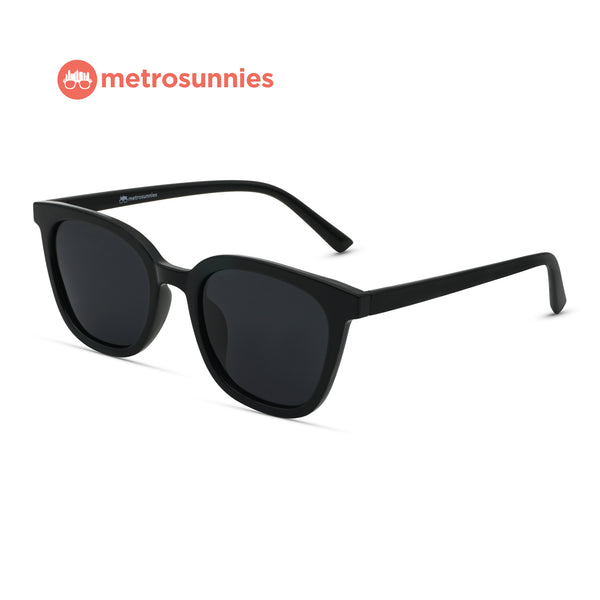 MetroSunnies Dewey Sunnies (Black) / Polarized Sunglasses UV400 / Fashion Eyewear for Men and Women