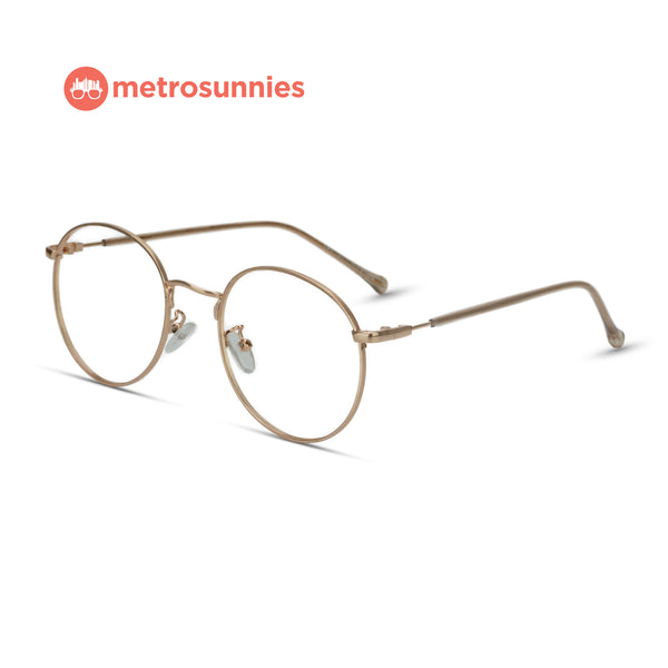 MetroSunnies Dreamer (Rose Gold) / Con-Strain PRO Photochromic Blue Light / UV400 / Anti-Radiation