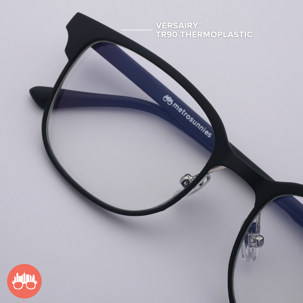 MetroSunnies Duke (Black) / Con-Strain PRO Photochromic Blue Light / Versairy / UV400 / Anti-Radiation