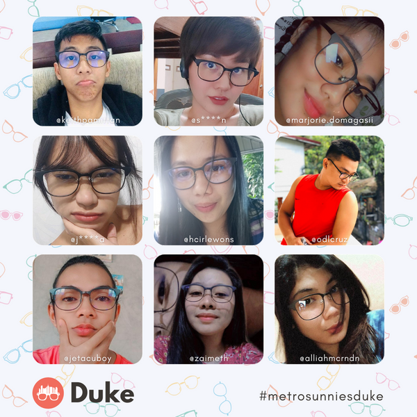 MetroSunnies Duke (Black) / Con-Strain PRO Photochromic Blue Light / Versairy / UV400 / Anti-Radiation