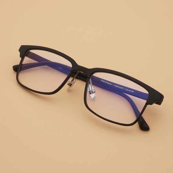 MetroSunnies Emperor Specs (Black) / Con-Strain Blue Light / Versairy / Anti-Radiation Eyeglasses