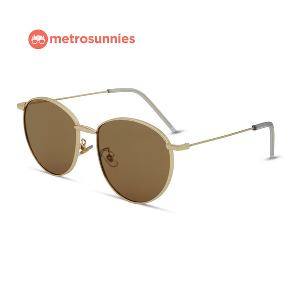 MetroSunnies Enrique Sunnies (Brown) / Sunglasses with UV400 Protection / Fashion Eyewear Unisex